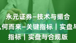 永元证券—技术与撮合—合规从何而来—关键指标｜实盘与合规版